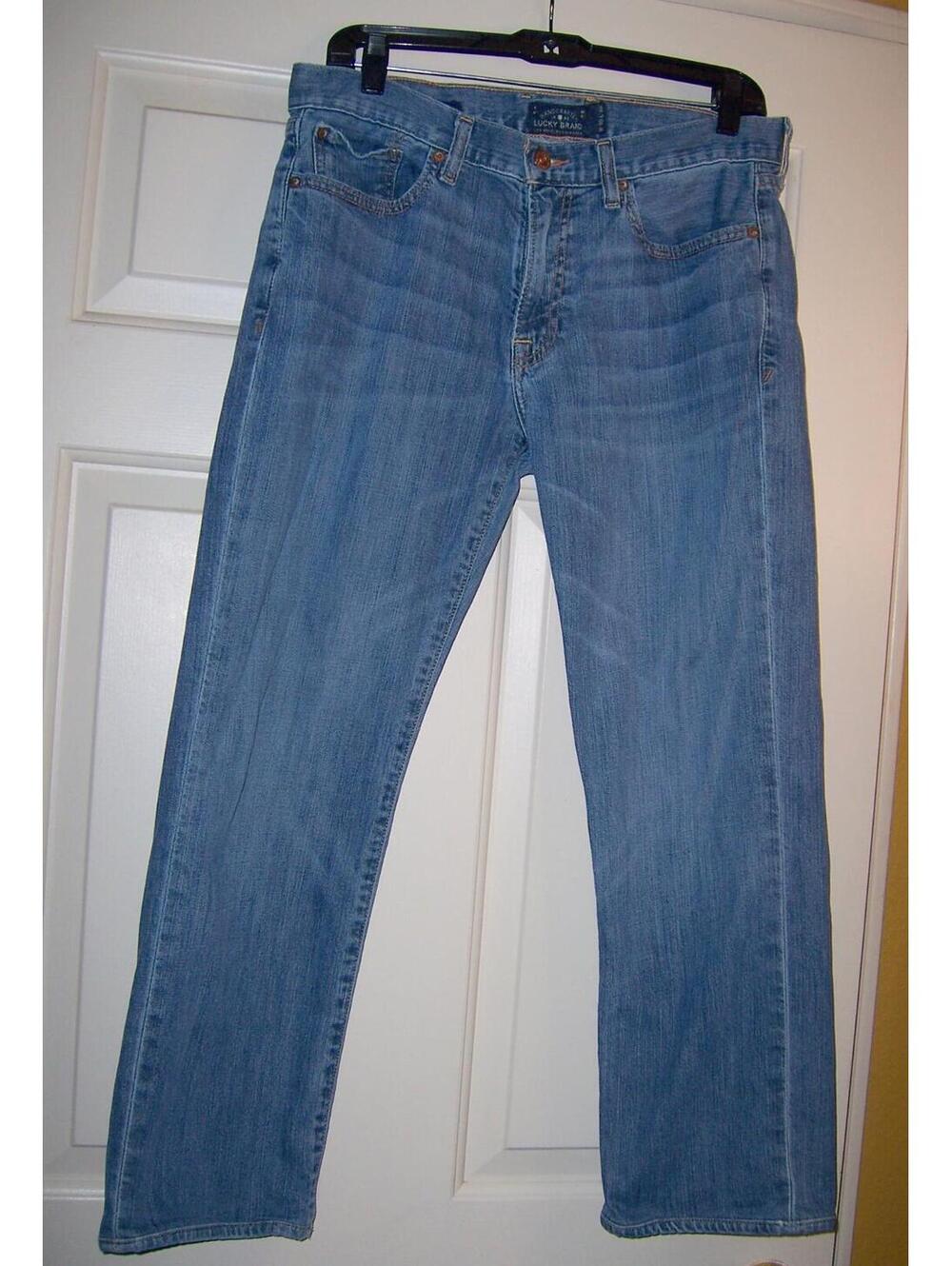 Lucky Brand 363 Vintage Straight Men's Jeans 30W x 30L-Sandy